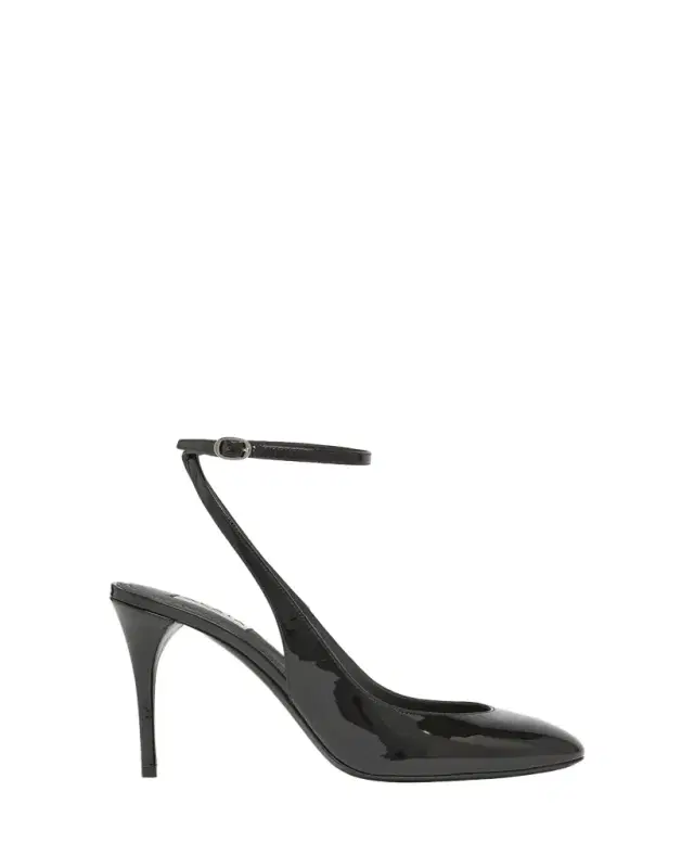 ALAÏA Patent Leather Slingback Pumps
