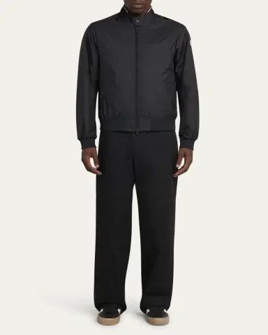 Moncler Men's Reppe Nylon Zip Jacket | Thumbnail 2