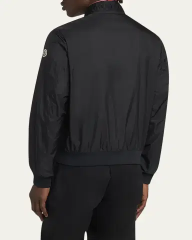 Moncler Men's Reppe Nylon Zip Jacket | Thumbnail 3