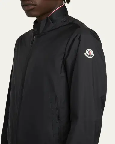 Moncler Men's Reppe Nylon Zip Jacket | Thumbnail 5