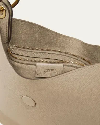 Tom Ford Tara Small Hobo Crossbody in Grained Leather | Thumbnail 8