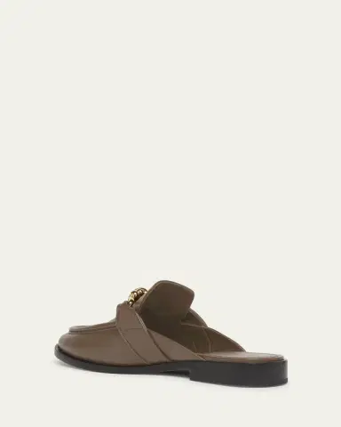 Bottega Veneta Astaire Knot Leather Loafer Mules | Thumbnail 4
