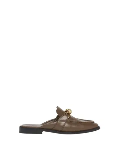 Bottega Veneta Astaire Knot Leather Loafer Mules | Thumbnail 1
