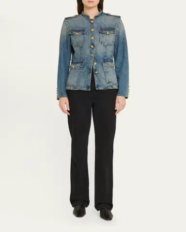 Nili Lotan Geraldine Denim Jacket | Thumbnail 2 Nili Lotan Geraldine Denim Jacket | Thumbnail 2