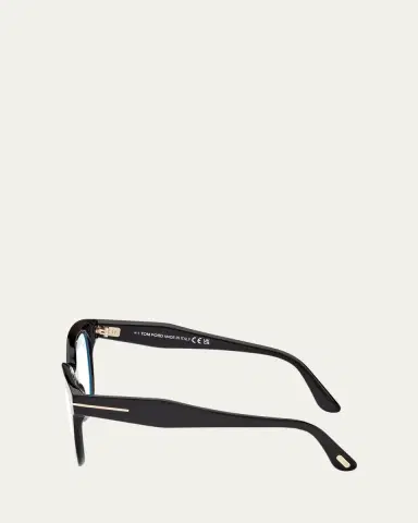 TOM FORD Round Acetate Optical Glasses | Thumbnail 3