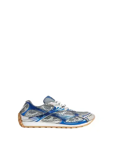 Bottega Veneta Women's Orbit Metallic Net Runner Sneakers | Thumbnail 1