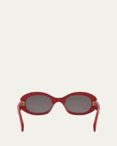 CELINE Triomphe Oval Sunglasses | Thumbnail 5