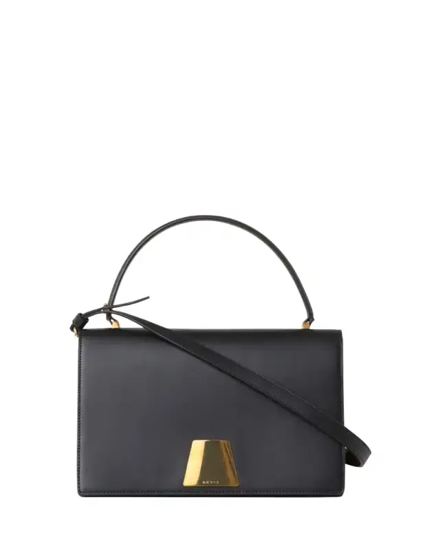 Alice Flap Leather Crossbody Bag