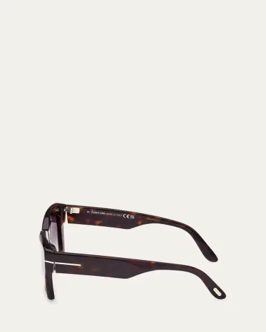 TOM FORD Luna Gradient Butterfly Sunglasses | Thumbnail 3