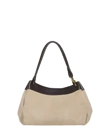 Bottega Veneta Parachute Maxi Suede Shoulder Bag | Thumbnail 1 Bottega Veneta Parachute Maxi Suede Shoulder Bag | Thumbnail 1