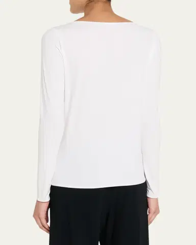 Wolford Pure Bateau-Neck Jersey Top | Thumbnail 7 Wolford Pure Bateau-Neck Jersey Top | Thumbnail 7