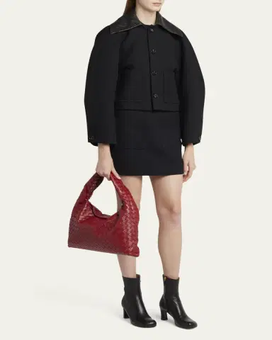 Bottega Veneta Small Hop Hobo Bag | Thumbnail 9