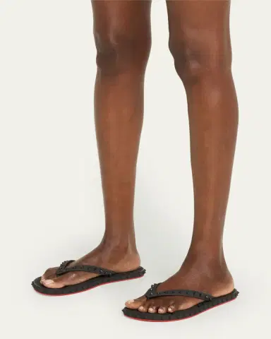 Christian Louboutin Loubi Donna Spike Flip Flops | Thumbnail 2 Christian Louboutin Loubi Donna Spike Flip Flops | Thumbnail 2