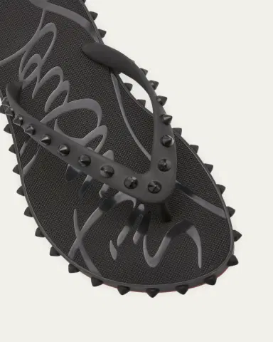 Christian Louboutin Loubi Donna Spike Flip Flops | Thumbnail 5 Christian Louboutin Loubi Donna Spike Flip Flops | Thumbnail 5