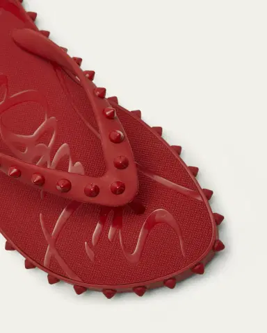 Christian Louboutin Loubi Donna Spike Flip Flops | Thumbnail 9 Christian Louboutin Loubi Donna Spike Flip Flops | Thumbnail 9