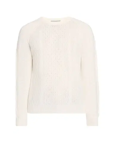Bergdorf Goodman Men's Aran Linen-Cashmere Sweater | Thumbnail 1