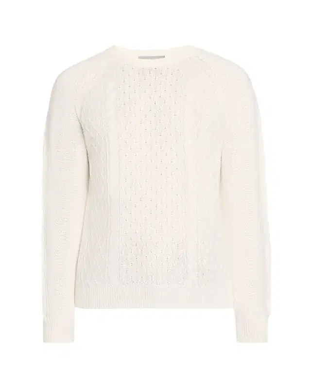 Men's Aran Linen-Cashmere Sweater