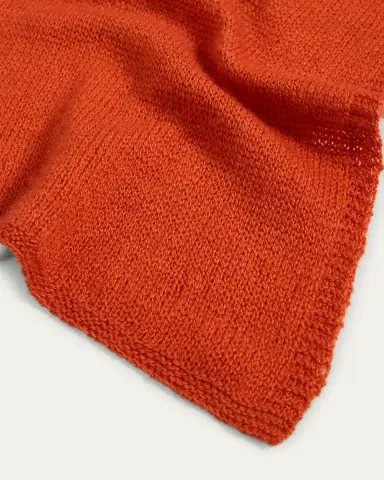 Anderson & Sheppard Men's Muskox Knitted Scarf | Thumbnail 9 Anderson & Sheppard Men's Muskox Knitted Scarf | Thumbnail 9