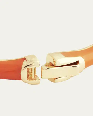 Anabel Aram Jewelry Bamboo Enameled Hinged Bangle | Thumbnail 5 Anabel Aram Jewelry Bamboo Enameled Hinged Bangle | Thumbnail 5