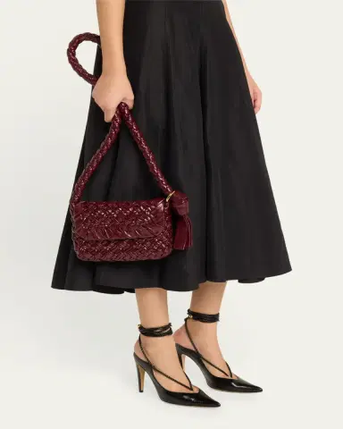 Bottega Veneta Small Kalimero Leather Shoulder Bag | Thumbnail 10