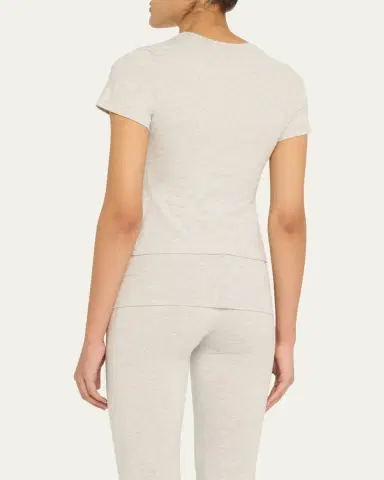 Skims Cotton Jersey Crewneck T-Shirt | Thumbnail 5