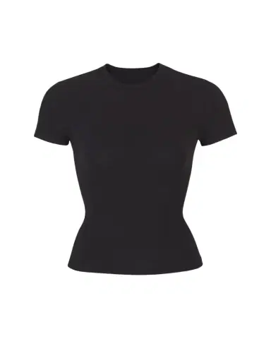 Skims Cotton Jersey Crewneck T-Shirt | Thumbnail 1