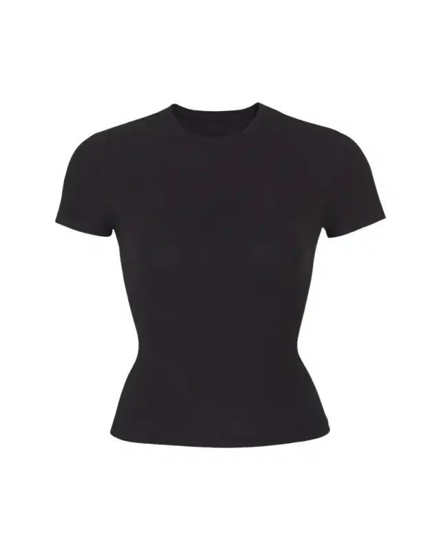 Cotton Jersey Crewneck T-Shirt