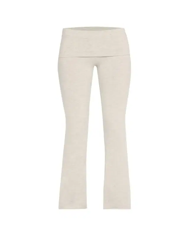 SKIMS Cotton Jersey Foldover Flare-Leg Pants