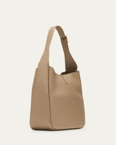 Saint Laurent Le 5 A 7 Large Shoulder Bucket Bag in Smooth Leather | Thumbnail 3 Saint Laurent Le 5 A 7 Large Shoulder Bucket Bag in Smooth Leather | Thumbnail 3