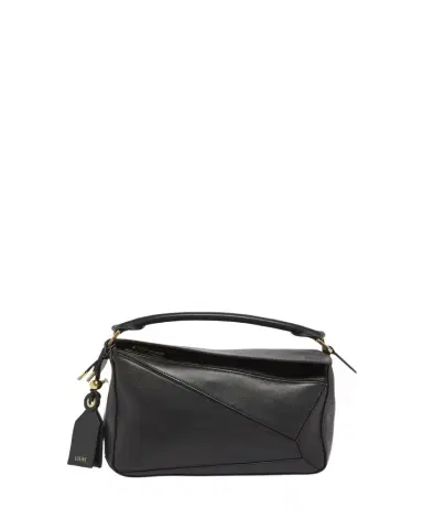 LOEWE Puzzle Elevated Small Top-Handle Bag in Leather | Thumbnail 1