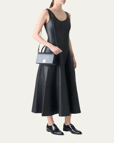 Akris Alice Small Leather Top-Handle Bag | Thumbnail 2