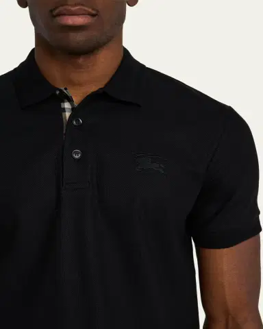 Burberry Men's Eddie EKD Polo Shirt | Thumbnail 5 Burberry Men's Eddie EKD Polo Shirt | Thumbnail 5