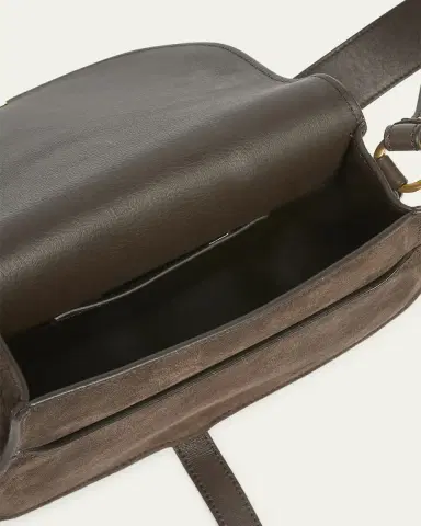 Chloé Marcie Crossbody Bag in Calfskin Suede | Thumbnail 4 Chloé Marcie Crossbody Bag in Calfskin Suede | Thumbnail 4