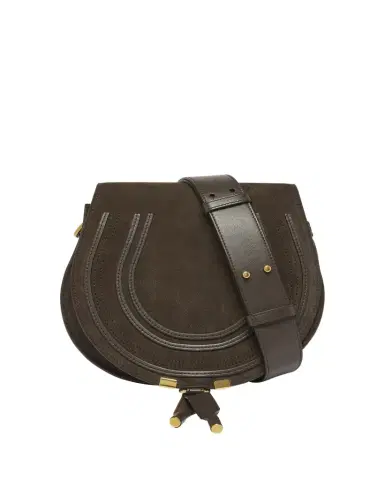 Chloé Marcie Crossbody Bag in Calfskin Suede | Thumbnail 1 Chloé Marcie Crossbody Bag in Calfskin Suede | Thumbnail 1