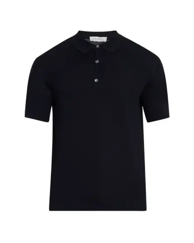 John Smedley Men's Roth Cotton Polo Shirt | Thumbnail 1