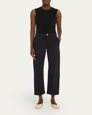 Kobi Halperin Hope Straight-Leg Stretch Cotton Pants | Thumbnail 2