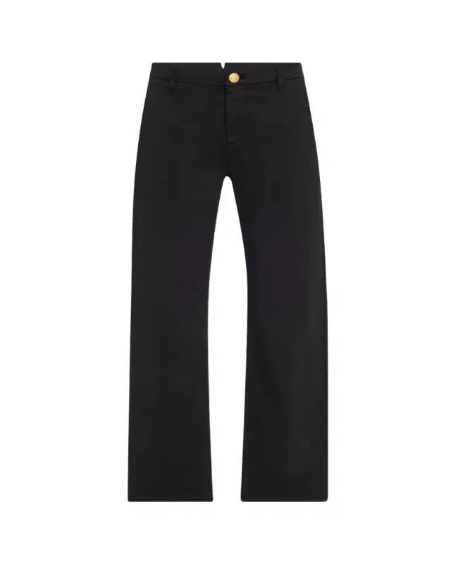 Hope Straight-Leg Stretch Cotton Pants
