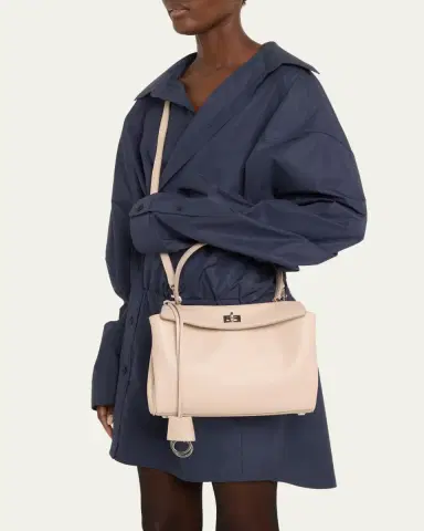 Balenciaga Rodeo Small Calfskin Top-Handle Bag | Thumbnail 2
