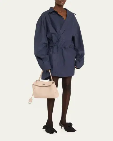 Balenciaga Rodeo Small Calfskin Top-Handle Bag | Thumbnail 5