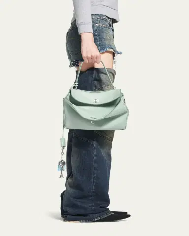 Balenciaga Rodeo Small Calfskin Top-Handle Bag | Thumbnail 8