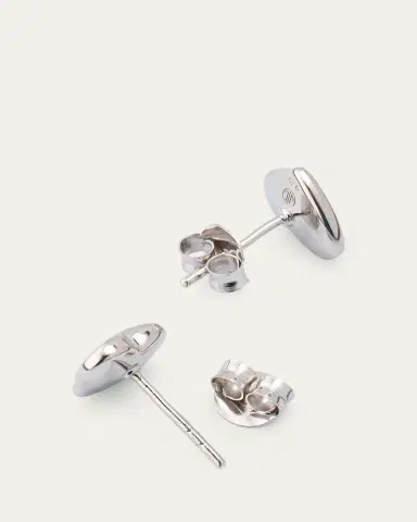 Jan Leslie Heart Stud Earrings | Thumbnail 4 Jan Leslie Heart Stud Earrings | Thumbnail 4