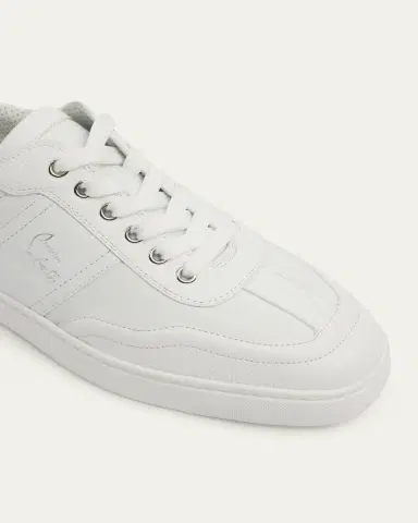 Christian Louboutin Men's Retero Grained Leather Low-Top Sneakers | Thumbnail 5 Christian Louboutin Men's Retero Grained Leather Low-Top Sneakers | Thumbnail 5