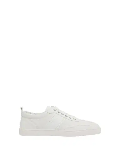 Christian Louboutin Men's Retero Grained Leather Low-Top Sneakers | Thumbnail 1 Christian Louboutin Men's Retero Grained Leather Low-Top Sneakers | Thumbnail 1