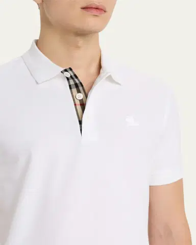 Burberry Men's Eddie EKD Polo Shirt | Thumbnail 5