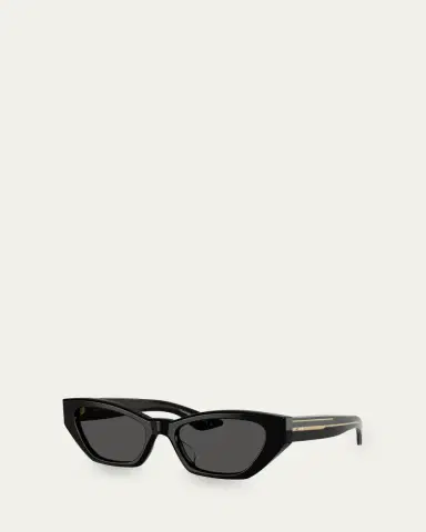 Khaite x Oliver Peoples 1961C Acetate Cat-Eye Sunglasses | Thumbnail 2 Khaite x Oliver Peoples 1961C Acetate Cat-Eye Sunglasses | Thumbnail 2
