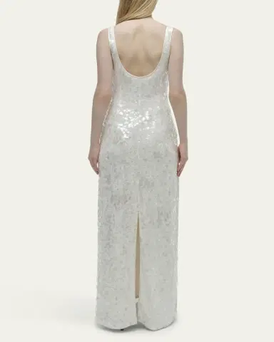 Simkhai Bex Sequined Maxi Tank Dress | Thumbnail 3