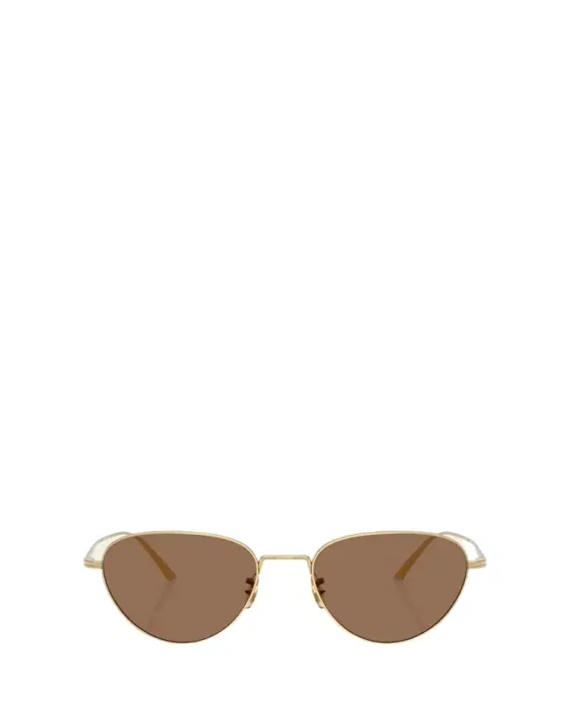 KHAITE x Oliver Peoples 1991C Steel Aviator Sunglasses