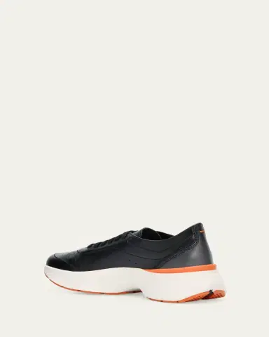 Santoni Men's Bounce Lambskin Runner Sneakers | Thumbnail 2 Santoni Men's Bounce Lambskin Runner Sneakers | Thumbnail 2