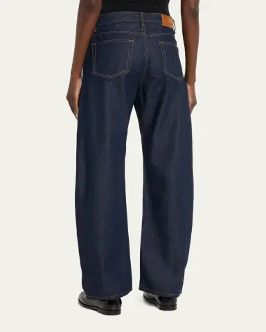 EB Denim Alida Mid-Rise Loose Bowed Jeans | Thumbnail 3