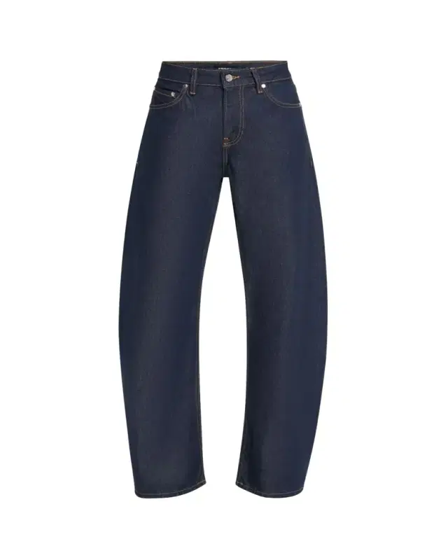EB DENIM Alida Mid-Rise Loose Bowed Jeans